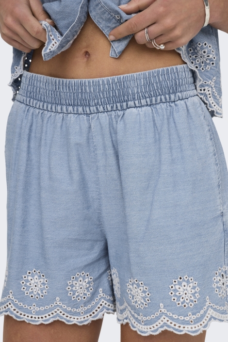 Only onlmoon pull-up scallop dnm shorts